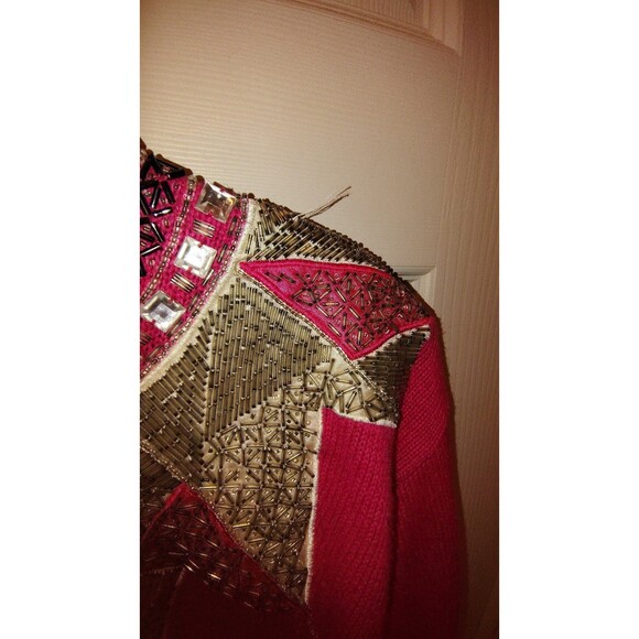 Vintage Magenta pink Victoria Harbour Sweater Size L - Picture 5 of 5